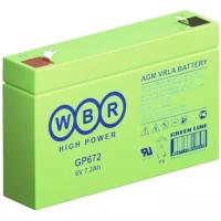 Аккумуляторная батарея для ИБП Wbr GP672 ( GP672)