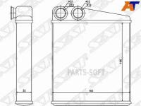 SAT ST-RN08-395-0 Радиатор отопителя салона NISSAN MICRA K12 02-10/RENAULT CLIO 05-/MODUS 04-/TWINGO 07-/WIND 10-