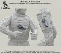 LRE35036 Пустая кобура BlackHawk CQC SERPA