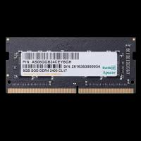 Apacer DDR4 16GB 3200MHz SO-DIMM (PC4-25600) CL19 1.2V (Retail) 1024*8 3 years AS16GGB32CSYBGH/ES.16G21.GSH