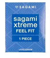 Презерватив Sagami Xtreme Feel Fit 3D - 1 шт. (цвет не указан)