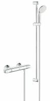 Термостат для душа GROHE Grohtherm 1000, с душевым гарнитуром, хром (34824004)