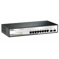 Коммутатор D-Link DGS-1210-10/F1A 8G 2SFP настраиваемый