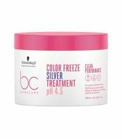 Schwarzkopf professional bonacure, color freeze silver Маска Нейтрализующый 500 мл