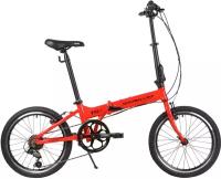 Складной велосипед Novatrack TG Alu. 6 sp. (2021) 20 Красный