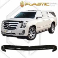 Дефлектор капота для Cadillac Escalade ESV 2014-2021 Classic черный