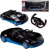 Машина р/у 1:14 Bugatti Grand Sport Vitesse (Special version) сине-черный цвет, 2.4G - Rastar [70400E]