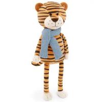 Orange Toys Мягкая игрушка Тигр Санни в голубом шарфе 21 см 2207/21ABC