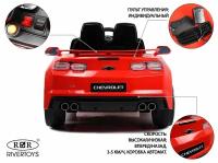 RiverToys Детский электромобиль Chevrolet Camaro 2SS (HL558) красный