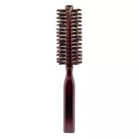 Togu 3511 Расческа для волос массажная круглая с натуральной щетиной, d 50 мм, l 230 мм, дерево