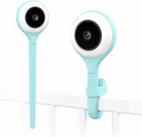 Радионяня Lollipop с функцией True Crying Detection (бирюзовый) - Smart WiFi Baby Camera - Камера с видео и аудио и отслеживанием сна