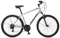 Комфортный велосипед Schwinn Sierra 27,5 (2022) 17" Серебристо-черный (161-178 см)