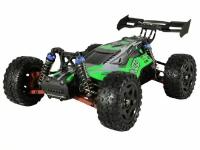 Радиоуправляемая багги Remo Hobby Dingo UPGRADE V2.0 (зеленая) 4WD 2.4G 1/16 RTR