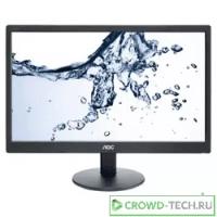 LCD AOC 18.5" e970Swn черный {TN LED 1366x768 5ms 16:9 90/65 50M:1 200cd D-Sub}