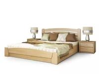Кровать с подъемным механизмом Селена массив дерева; размер спального места (ШхД): 140х200, цвет сосна