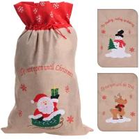 Koopman Новогодний мешок Счастливого Рождества - Снеговик 85*55 см AAF202370