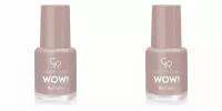 Golden Rose Лак Wow! Nail Color 11 какао, 2 шт