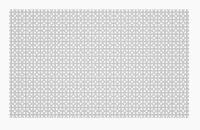 Лист ХДФ Presko перфорированный, окрашенный 680х1000х3 мм, белый/эфес