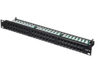 Патч-панель UTP, 19", 48 портов RJ45, cat.6, 1U, Krone Type