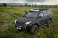 Багажник экспедиционный STC Toyota Land Cruiser Prado 150 шторка