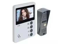 Проводной видеодомофон EP-4407 / умный домофон / видеодомофон для частного дома