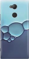 Силиконовый чехол Голубые пузырьки на Sony Xperia XA2 Ultra / Сони Иксперия ХА2 Ультра