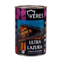 Декоративная пропитка для дерева Veres Ultra Lazura №7, глянцевая, 0,9 л, махагон