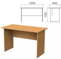 Стол письменный Монолит, 1200х600х750 мм, цвет бук бавария, СМ21.1