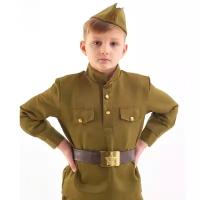 Бока С Детская военная форма Солдат люкс, рост 140-152 см 2710