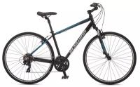 Городской велосипед Schwinn Voyageur (2022) 19.5" Черно-серо-синий (173-184 см)