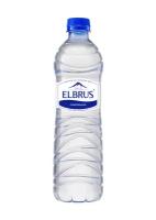 Вода минеральная Эльбрус газированная, ПЭТ 0.5 л (12 штук)