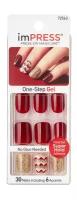 Набор накладных ногтей Kiss Impress Press-on Manicure One-Step Gel Set