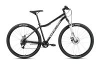 Велосипед 29 FORWARD SPORTING 2.2 (DISK) (8-ск.) 2022 (рама 19) черный/белый