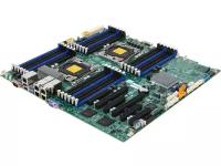 Материнская плата Supermicro X10DRI-LN4+ 2 x LGA2011-3, 24 DDR4 RDIMM/LRDIMM/3DS LRDIMM, 2*PCI-Ex16 + 3*PCI-Ex8 + PCI-Ex4, SATA + RAID, 4*GLAN, IPMI, EE-ATX