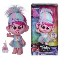 Кукла Trolls интерактивная Poppy Поппи Малышка Тролли 30 см