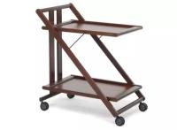 Сервировочный деревянный стол Sprint (каналетто) Foppapedretti Италия