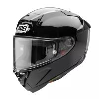 Мотошлем X-Spirit PRO PLAIN SHOEI (черный глянцевый, Black, L)