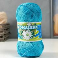 Нитки вязальные "Ромашка" 320м/75гр 100% мерсеризованный хлопок цвет 3006