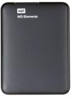 Внешний жесткий диск WD Elements Portable 2Tb, черный (WDBU6Y0020BBK-WESN)