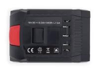 Аккумулятор для электроинструмента Bosch 18V, 8000mAh, 1600A016GK, LED, OEM (21700)