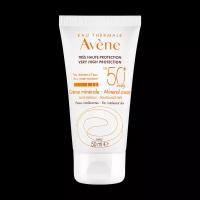 Avene солнцезащитный крем с минеральным экраном SPF50+ 50 мл 1 шт