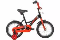Велосипед детский Novatrack Strike 14" чёрный-красный 139628 (143STRIKE.BKR20)