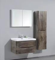 Раковина из искусственного мрамора 900x480x140 BelBagno ANCONA-N ENERGIA-N EA-900-LVB