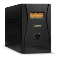 Exegate EX292636RUS ИБП ExeGate SpecialPro Smart LLB-3000.LCD.AVR.3SH.2C13.RJ.USB 3000VA/1800W, LCD, AVR,3*Schuko+2*C13,RJ45/11,USB, металлический ко