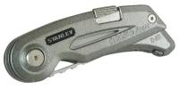 Нож Stanley 0-10-813 QuickSlide Sport Utility Knife, с 2-мя лезвиями зубчатое лезвие 75мм и трапеция 120мм