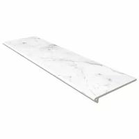Ступень Gres Aragon Peld. Red. Marble Carrara Blanco Liso 120x30 см (1 шт.)