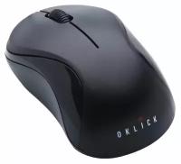 Мышь Oklick 605SW черный оптическая (1200dpi) беспроводная USB (2but)