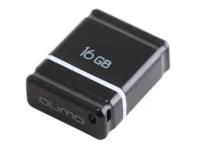 USB Flash Drive 16Gb - Qumo USB 2.0 Nano Black QM16GUD-NANO-B