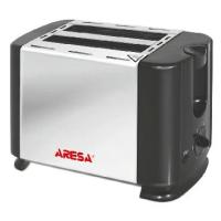 Тостер ARESA AR-3005 630-735 Вт, черный/серебристый