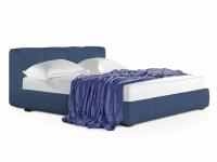 Кровать Фиеста Мебель Митра синяя 7365 140х200